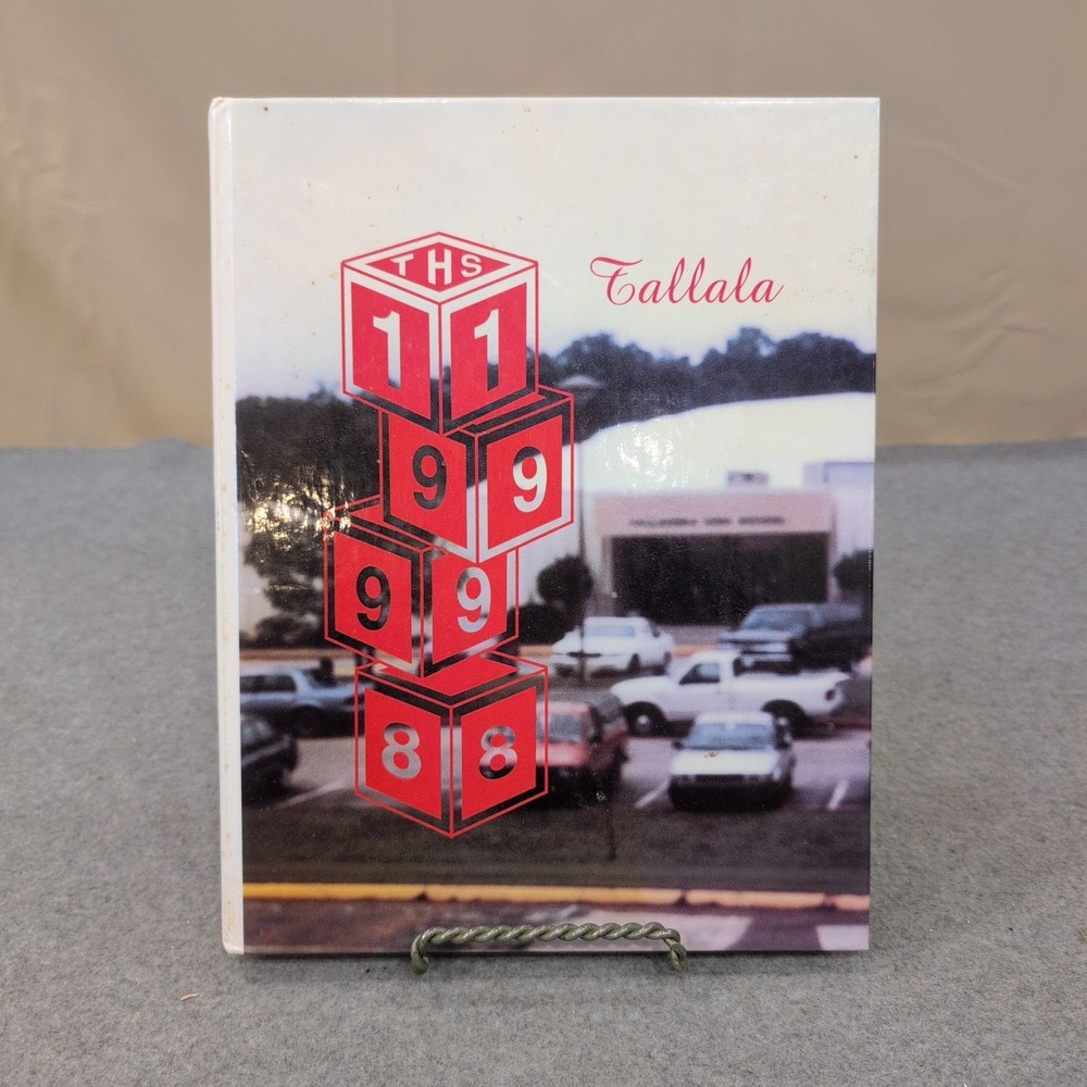Talladega High School 1998 Yearbook Tallala Vol 61 Alabama Vintage Hardcover - Picture 1 of 3